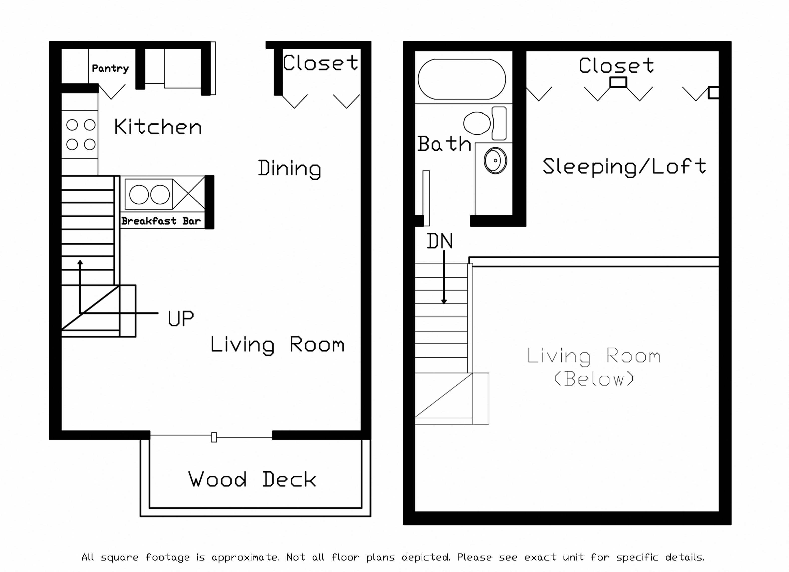 Suite A Floorplan